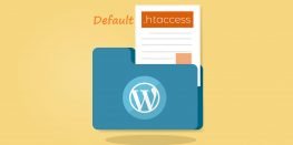 How to create the default WordPress .htaccess file