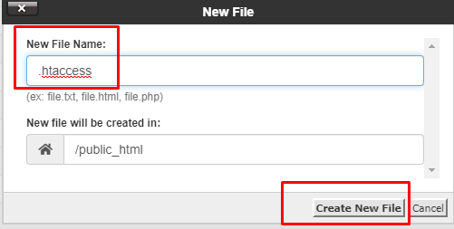 How to create default WordPress .htaccess file